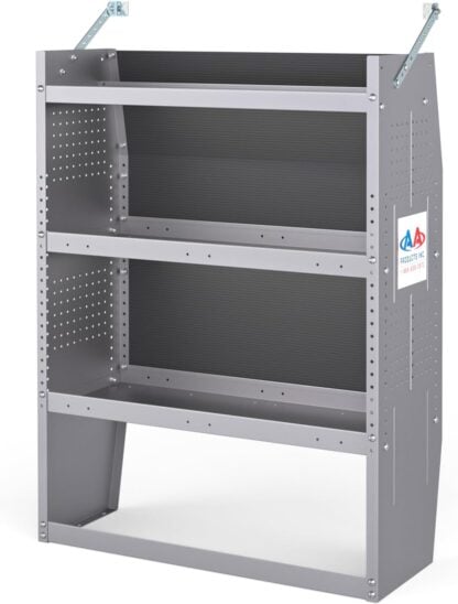 SH-4303 Steel Van Shelving Storage System, 32" W x 43" H x 13" D